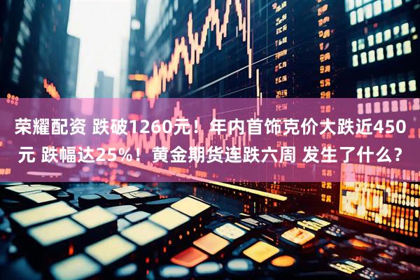 荣耀配资 跌破1260元！年内首饰克价大跌近450元 跌幅达25%！黄金期货连跌六周 发生了什么？